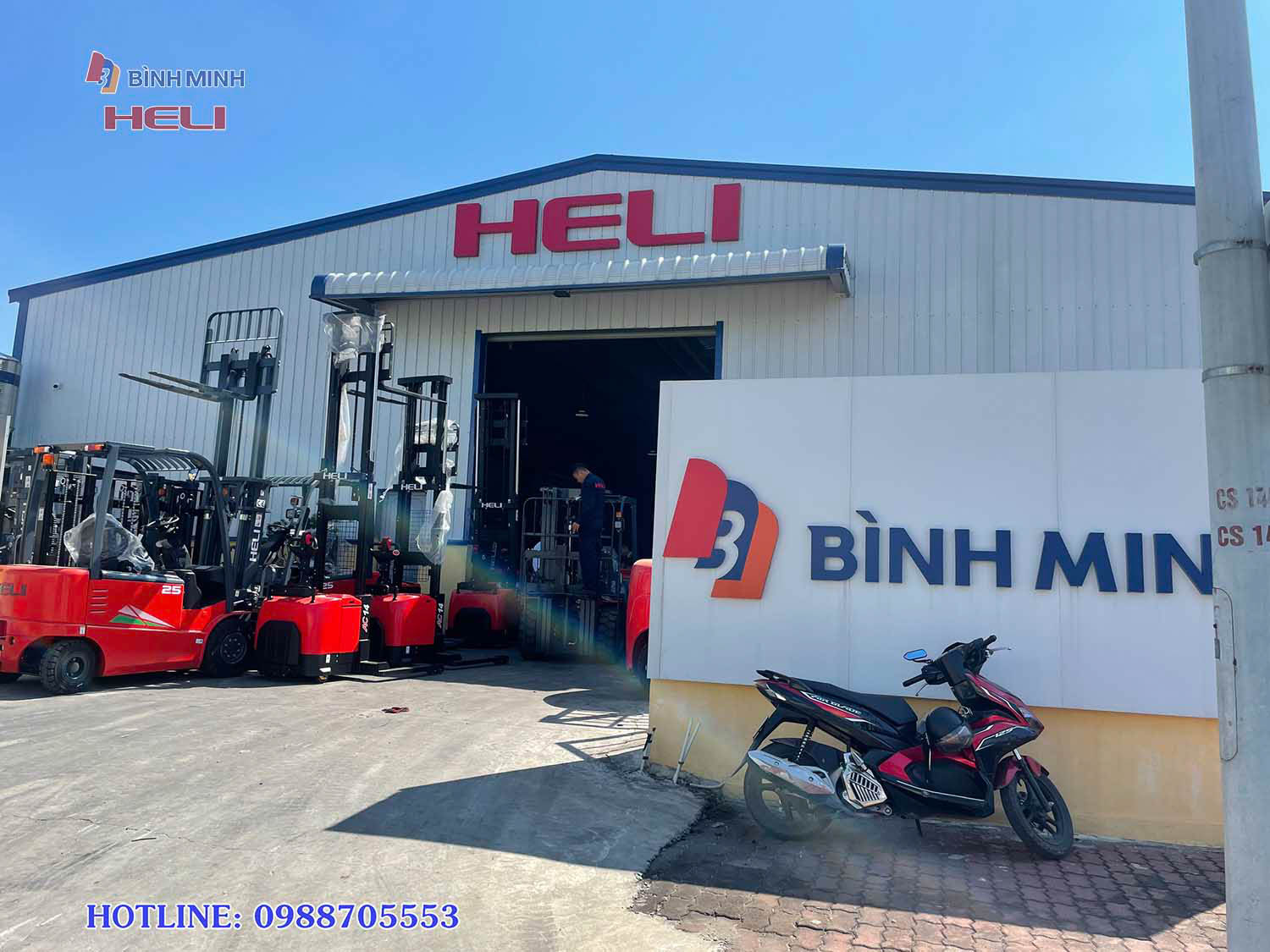 Xe Nâng Heli Tại Bình Phước