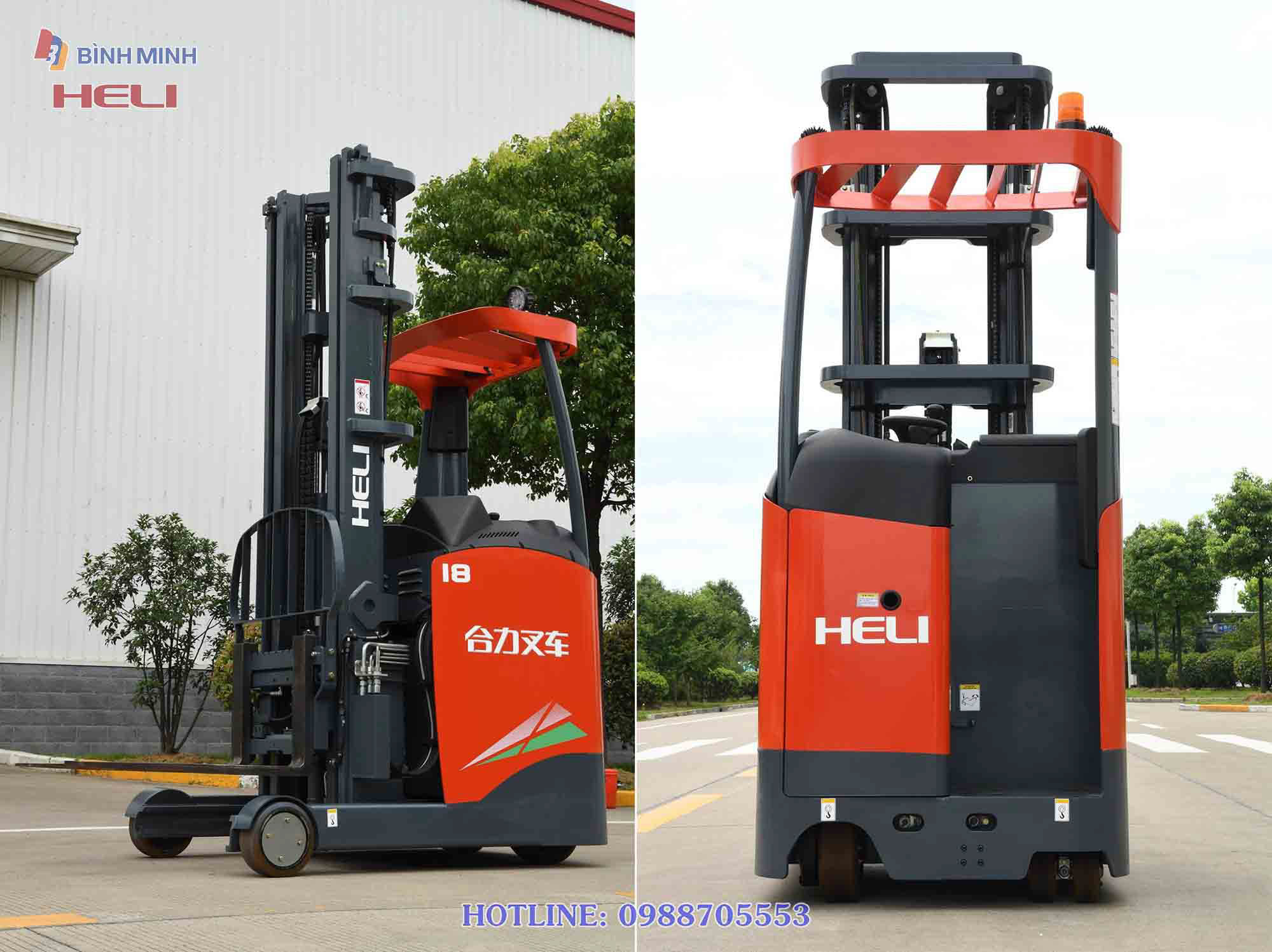 Xe Nâng Reach Truck Cát Lái Quận 2