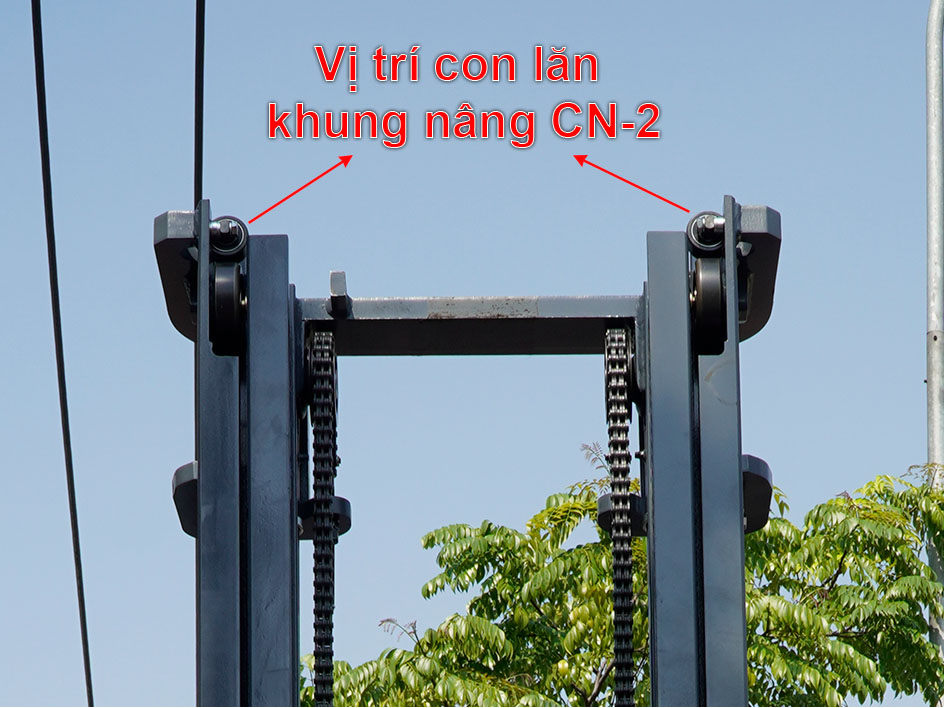 Vị Trí Con Lăn Khung Nâng CN-2