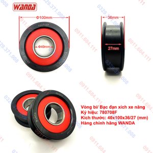 Bạc Đạn Xích Xe Nâng 780708F Wanda