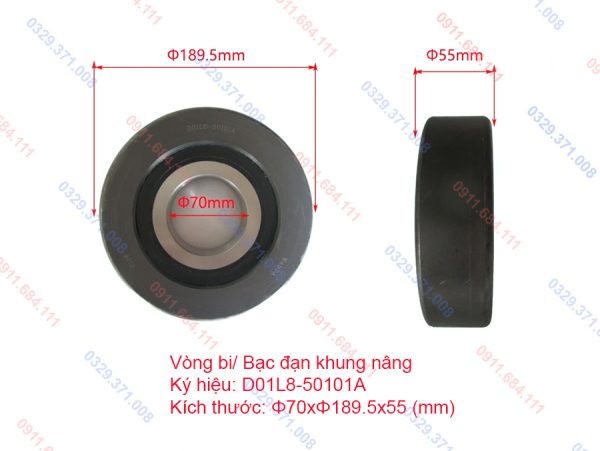 Bạc Đạn Khung Nâng D01L8-50101A