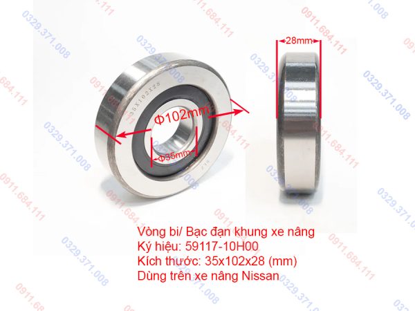 Bạc Đạn Khung Nâng 59117-10H00