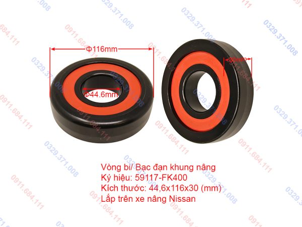 Bạc đạn Khung Nâng 59117-FK400