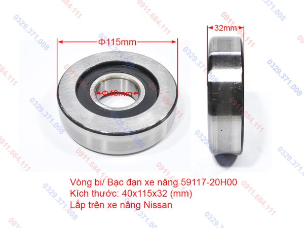 Bạc Đạn Xe Nâng 59117-20H00