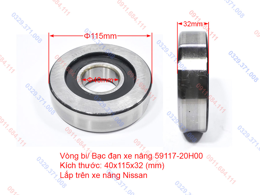 Bạc Đạn Xe Nâng 59117-20H00