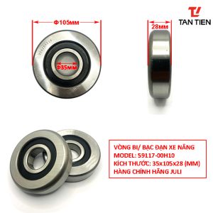 Vòng Bi Khung Nâng 59117-00H10 Nissan