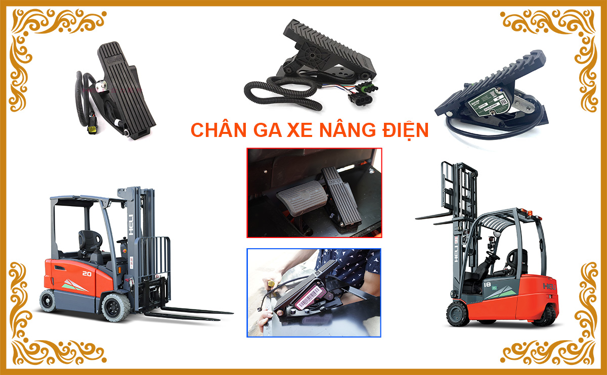 Chân Ga Xe Nâng Điện