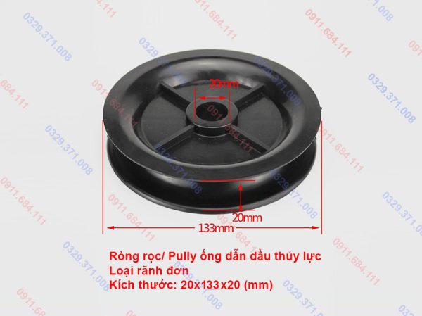 Pully đỡ ống tuy ô thủy lực xe nâng