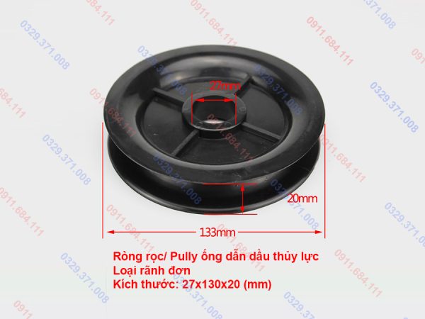 Pully tuy ô thủy lực xe nâng