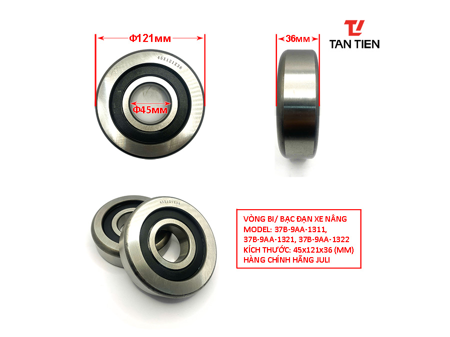 Bạc đạn Khung Nâng 37b 9aa 1322 Bạc đạn Khung Nâng 37b 9aa 1322