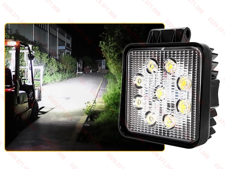 Đèn Chiếu 9 Bóng Led