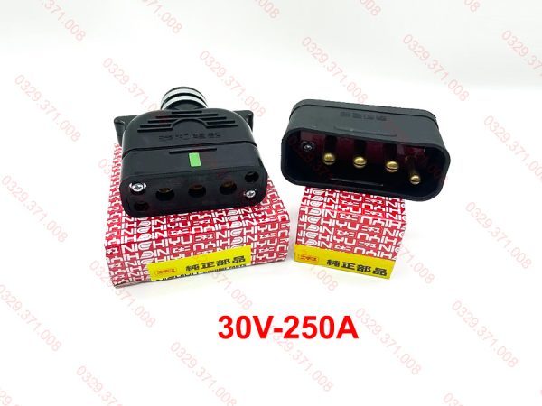 Giắc Sạc Xe Nâng điện 30V 250A