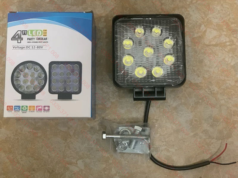 Hộp đèn Pha Xe Nâng 9 Led