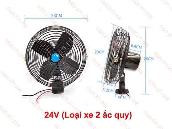 Quạt điện Xe Nâng 24v