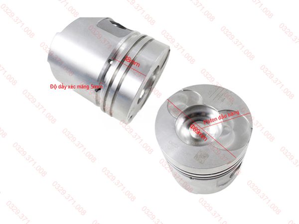 Piston động Cơ Quanchai Qc490