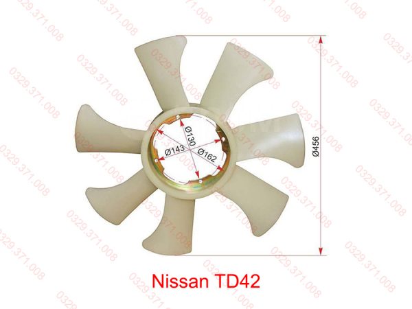 Cánh Quạt động Cơ Nissan TD42