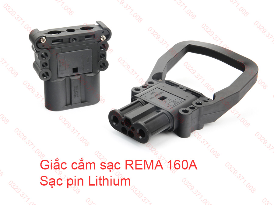 Giắc Cắm Sạc REMA 160A Pin Lithium