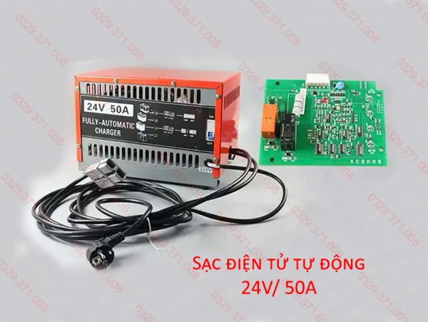 Sạc Điện Tử Xe Nâng 24V-50A