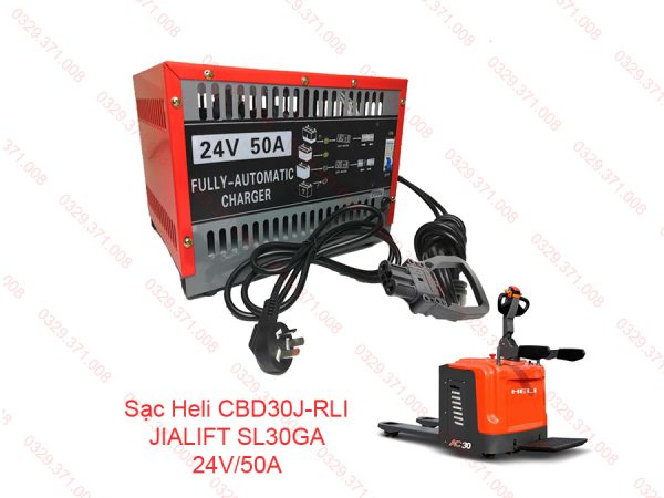 Sạc Xe Nâng Tay Điện 24V/50A