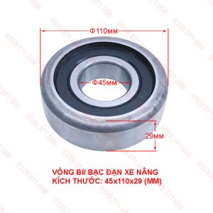 Vòng Bi Bạc Đạn Xe Nâng 45x110x29