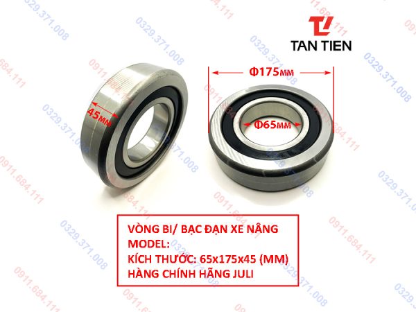Bạc đạn Xe Nâng 65x175x45