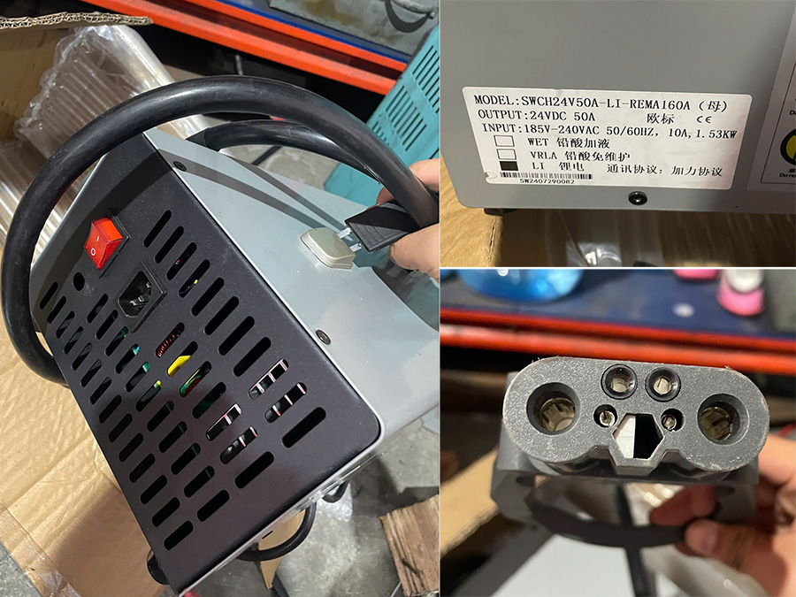 Bộ Sạc Xe Nâng SWCH24V50A-LI-REMA160A