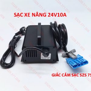 Sạc Xe Nâng 24V10A Giắc SZS 75X