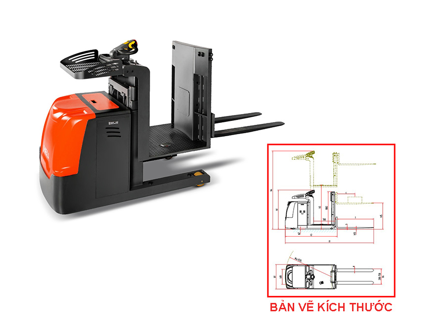 Bản Vẽ Kích Thước Xe Nâng
