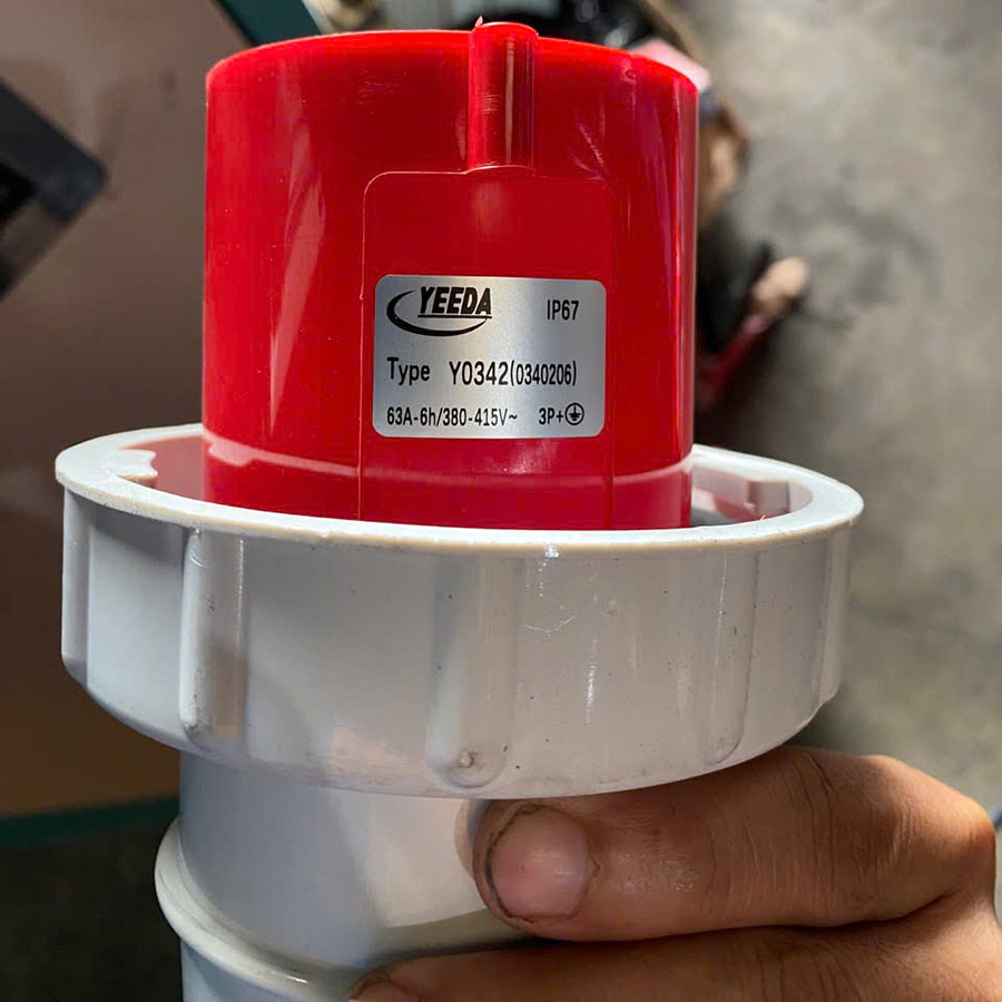 Giắc Cắm điện 3 Pha