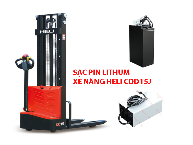 Sạc Pin Lithium Xe Nâng Heli CDD15J