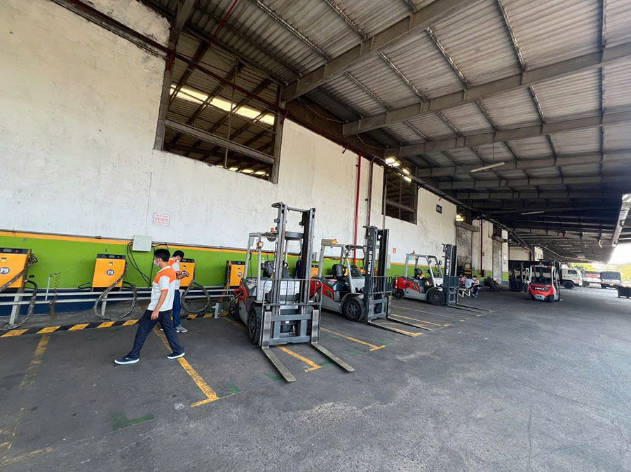 Sạc Xe Nâng điện Lithium Heli