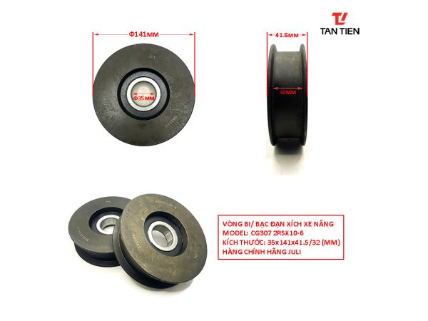 Bạc Đạn Xích CG307 2RSX10-6