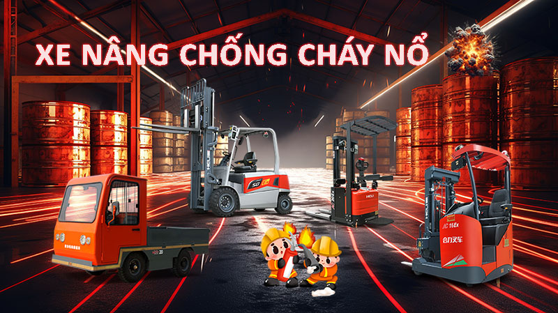 Xe Nâng Chống Cháy Nổ
