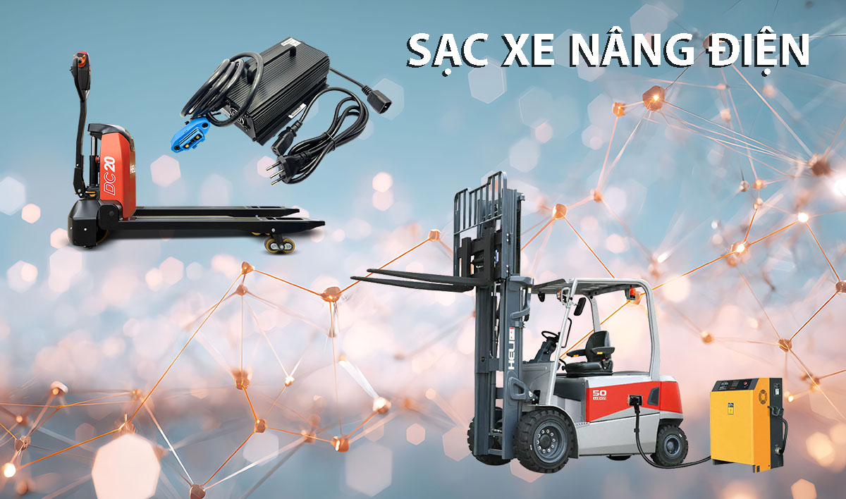 Bộ Sạc Xe Nâng điện
