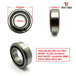 Vòng Bi Xe Nâng 7E-CRG 50x100x31