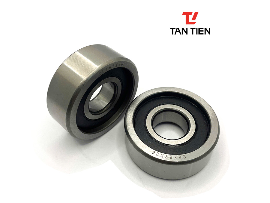 Vòng bi khung nâng 34A-72-11142 (26x67x25) 7 Bạc đạn 34A-72-11142