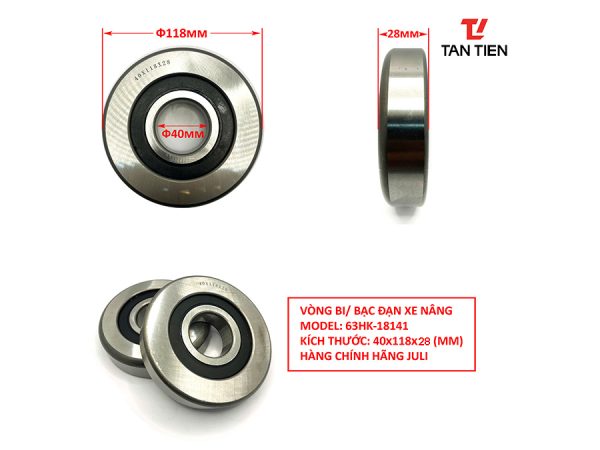 Vòng Bi Xe Nâng 63HK-18141 Hyundai