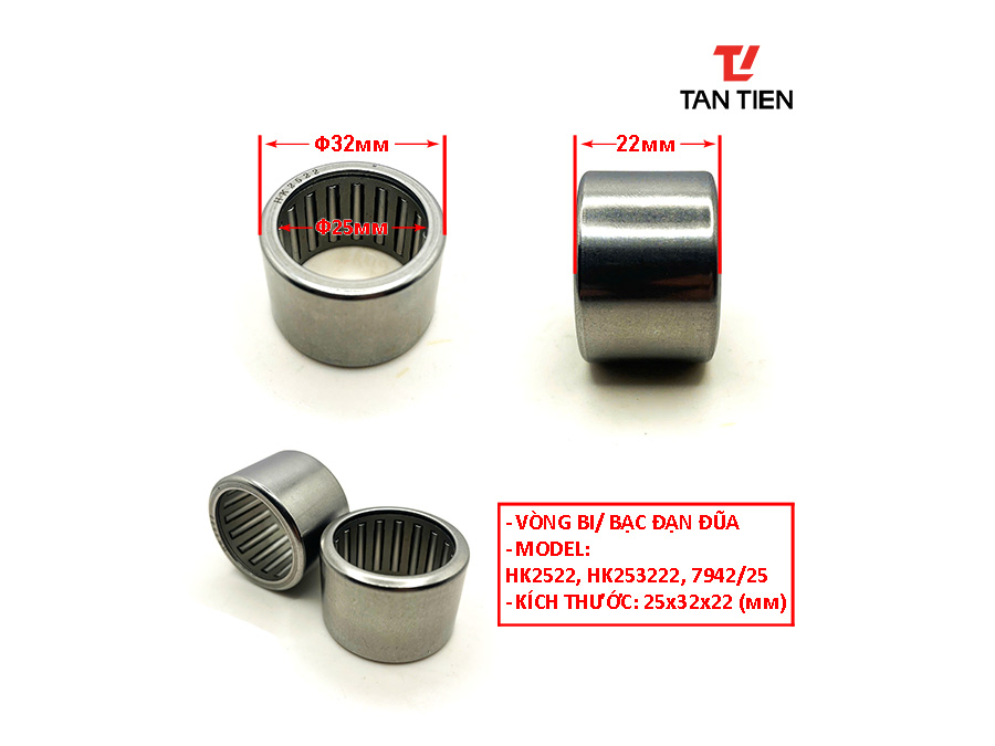 Bạc đạn đũa 7942/25 Bạc đạn đũa 7942/25