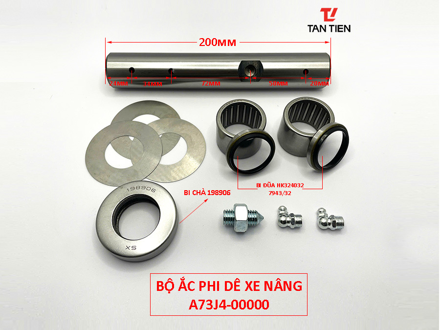 Bộ ắc Phi Nhê A73J4-00000 Bộ ắc Phi Nhê A73J4-00000