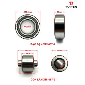 Bạc đạn con lăn kết hợp XR1057-1 XR1057-1