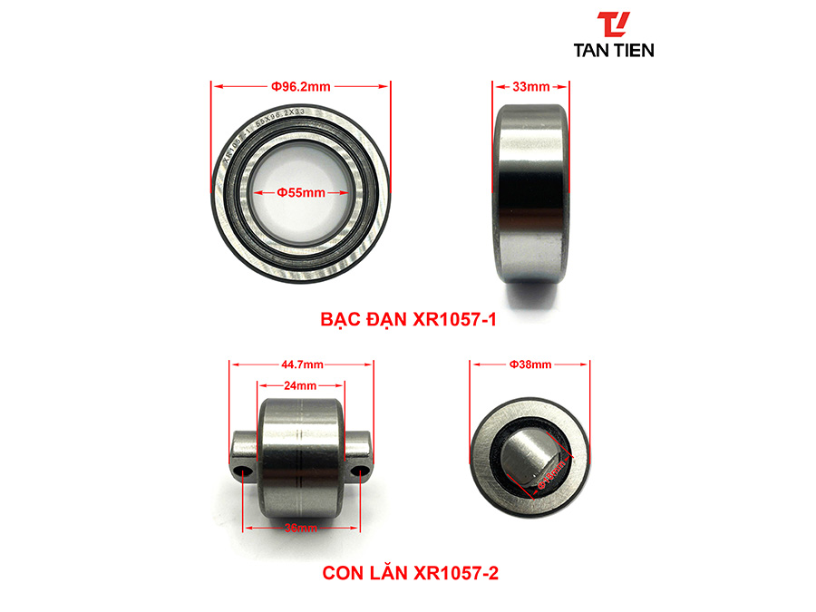 Bạc đạn con lăn kết hợp XR1057-1 XR1057-1 Bạc đạn con lăn kết hợp XR1057-1 XR1057-1