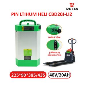 Ắc quy xe nâng Heli CBD20J-LI2 (48V20Ah) 5 Pin Lithium Xe Nâng CBD20J-LI2 48V20Ah