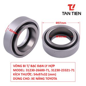 Vòng bi ly hợp Toyota 31230-26600-71