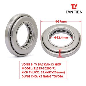 Bạc đạn T Xe Nâng Toyota 31235-30200-71