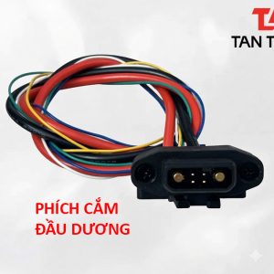 Bộ giắc sạc xe nâng RHR24V (Heli CBD15J-LI3, Hangcha CBD15-JH) 1 Bộ giắc cắm sạc xe nâng RHR24V