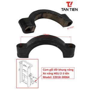 Cùm Gối đỡ Khung Nâng