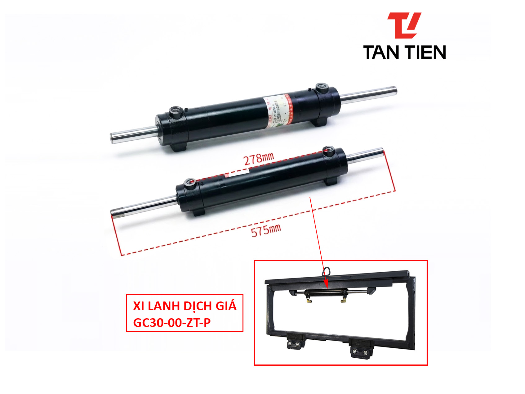 Xi Lanh Dịch Giá Xe Nâng Xi Lanh Dịch Giá Xe Nâng