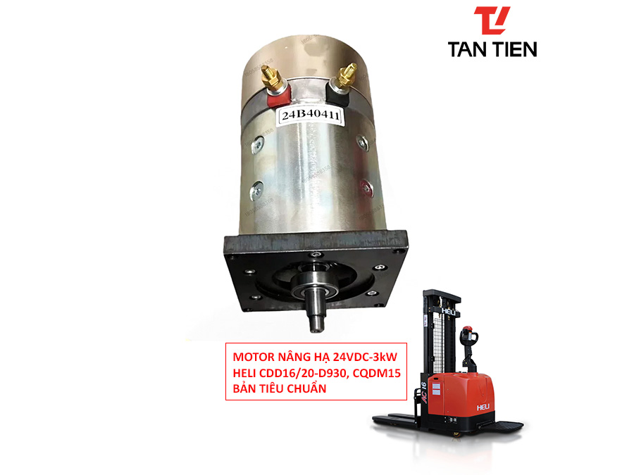 Motor bơm xe nâng Heli 24V-3kW Motor bơm xe nâng Heli 24V-3kW