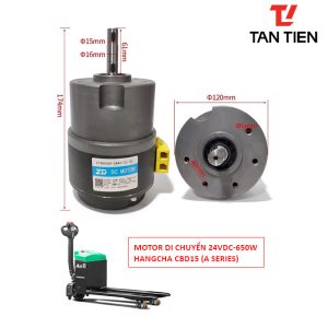 Motor điện xe nâng Hangcha 24V-650W