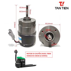 Motor xe nâng Hangcha 24V-700W